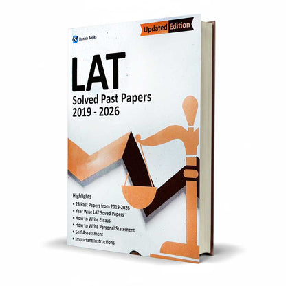 LAT Solved Past Papers 2019-2026 New Edition by Danish Book - MKG