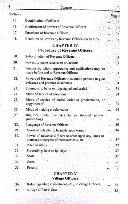 Land Revenue Act 1967 Bare Act | Mansoor Law Book House Pakistan