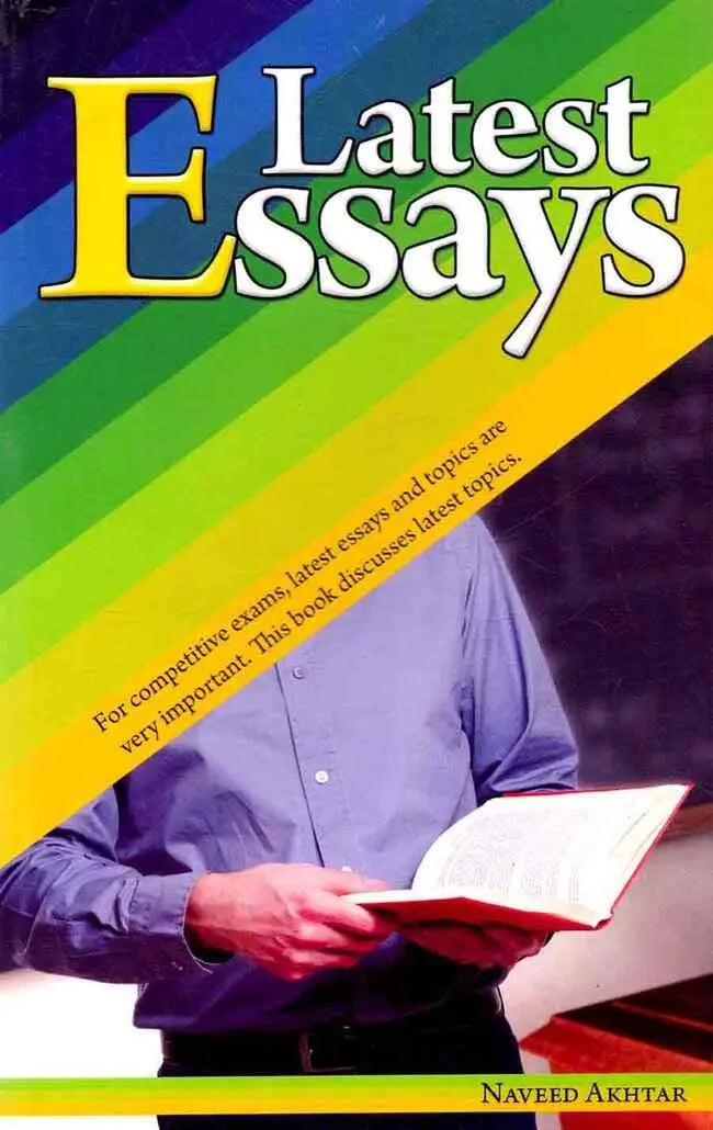 Latest Essays Book for Competitive Exams By Naveed Akhtar Multan Kitab Ghar