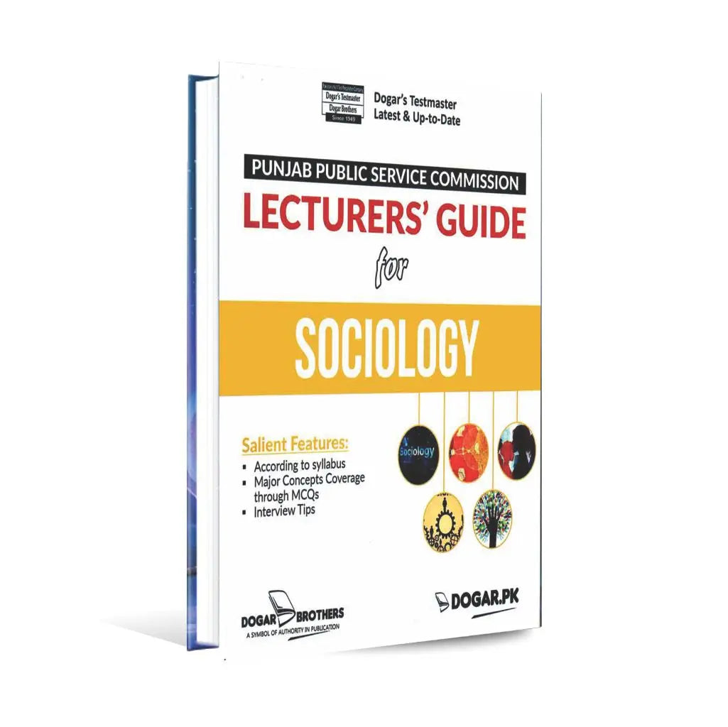 Lecturer Guide for Sociology Book by Dogar Brothers Multan Kitab Ghar