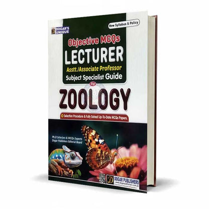 Lecturer Zoology Objective MCQs Subject Specialist Guide By Dogar Unique