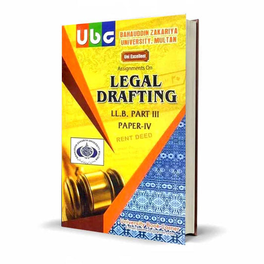 Legal Drafting For LLB Part 3 Past Papers 4 by Khurram Amir