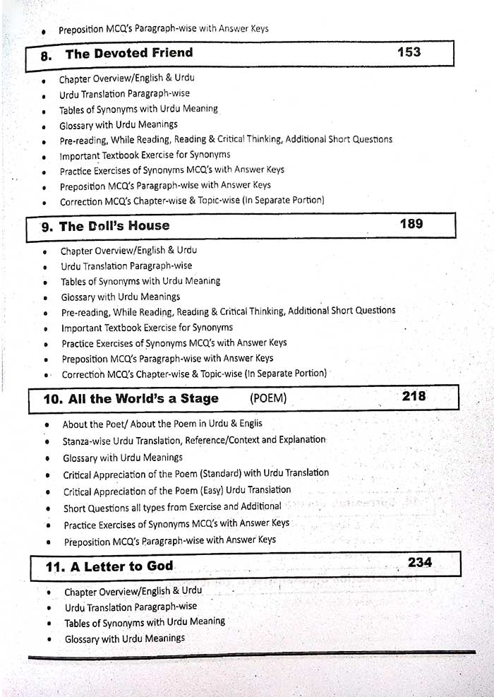 Lighthouse English Intermediate Part-II Class 12 | Defender Series