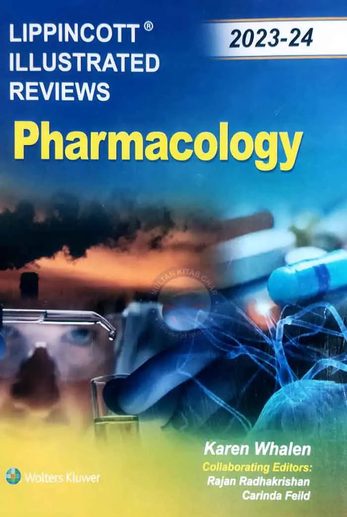 Lippincott Illustrated Reviews Pharmacology New 8th Edition 2023-24 By Karen Whalen Multan Kitab Ghar