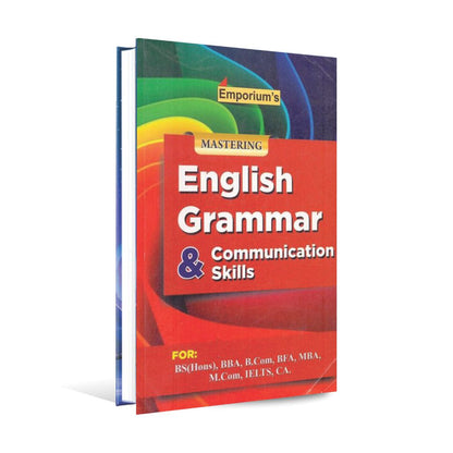 Emporium Mastering English Grammar & Communication Skills Book By Prof Ali Raza Qamar Multan Kitab Ghar