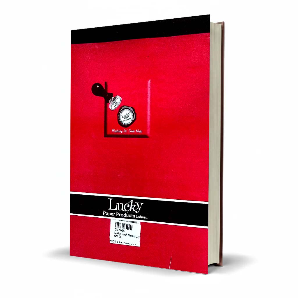 Lucky Cash Memo Book Urdu Code CM-08