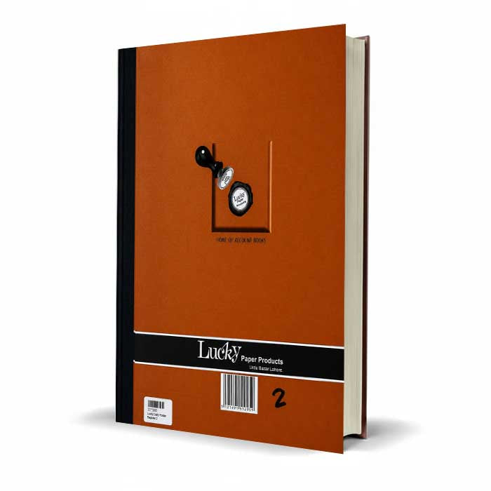 Lucky Daily Roster Register in English Office Record Book