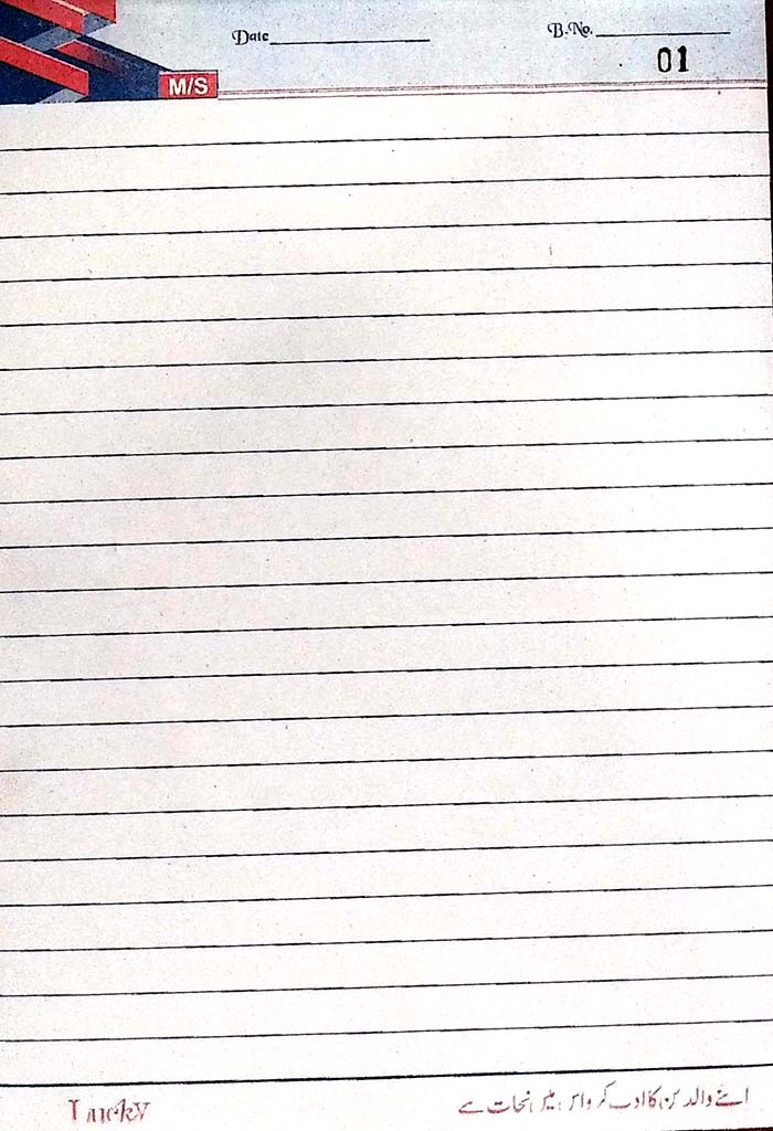 Lucky Invoice Book Medium Duplicate Code 08 (100 Bills)