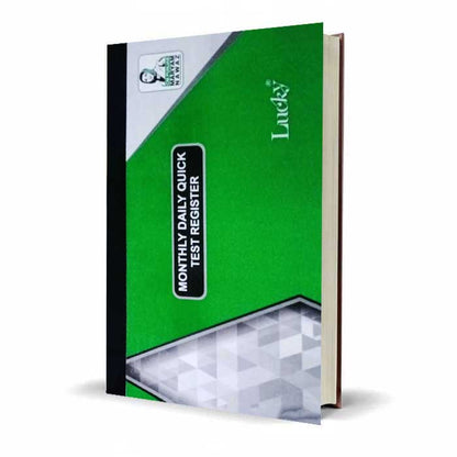 Lucky Monthly Daily Quick Test Register No. 4 | Stationery