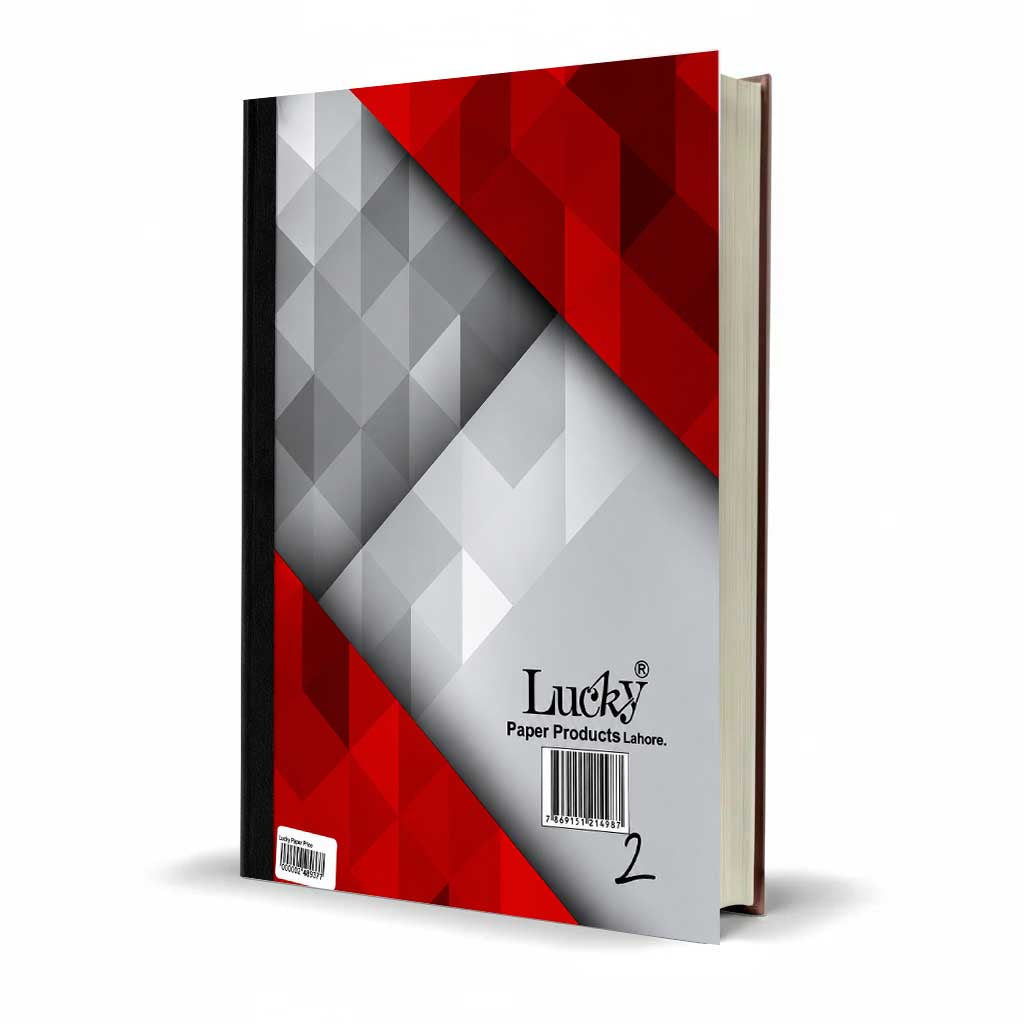 Lucky Qabza Wasooli Register in English Receipt Record Book