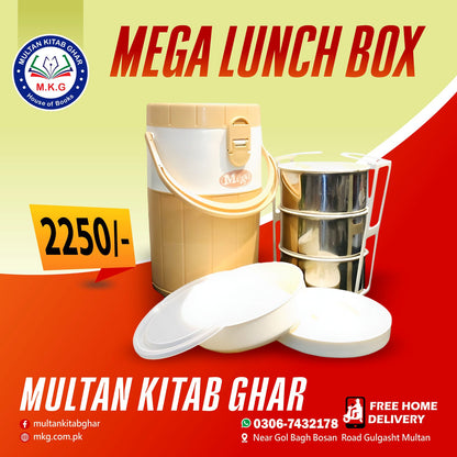 Lunch BoxInsulated Lunch Box Set | Hot Meal Carrier | Stainless Steel Tiffin - MKG