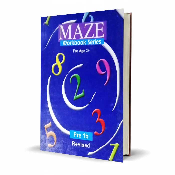 MAZE Workbook Series Pre 1B | Age 3+ Revised Edition