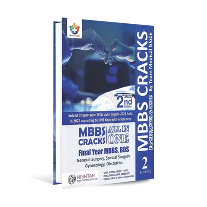 MBBS BDS Cracks All-in-One Final Year Book Vol 2 – 2nd Edition 2022 by Dr. M. Sufyan Akhtar Nishtar Publications