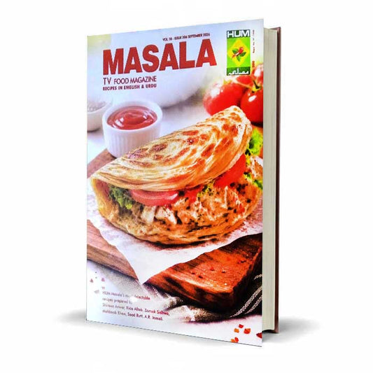 Masala TV Food Magazine in English & Urdu August 2026