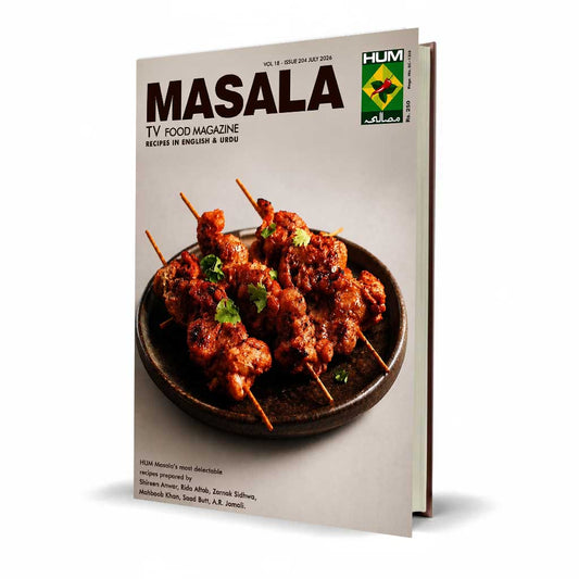 Masala TV Food Magazine in English & Urdu July 2026