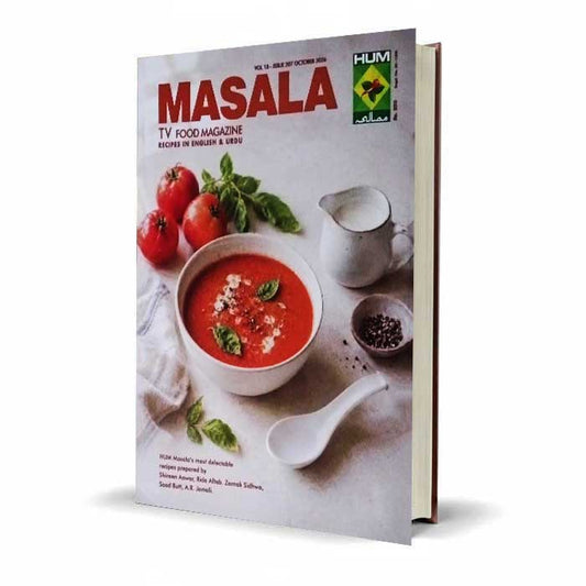 Masala TV Food Magazine in English & Urdu October 2026