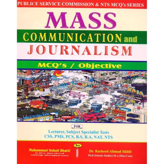 Mass Communication and Journalism MCQs Book By Sohail Bhatti Multan Kitab Ghar