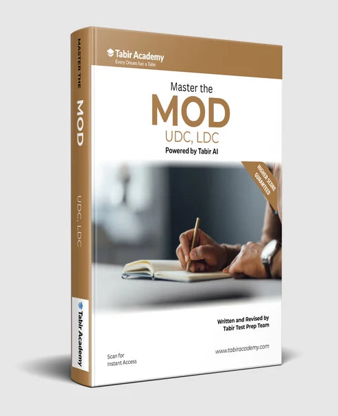 Master the MOD UDC LDC Guide | Tabir Academy Powered by Tabir AI