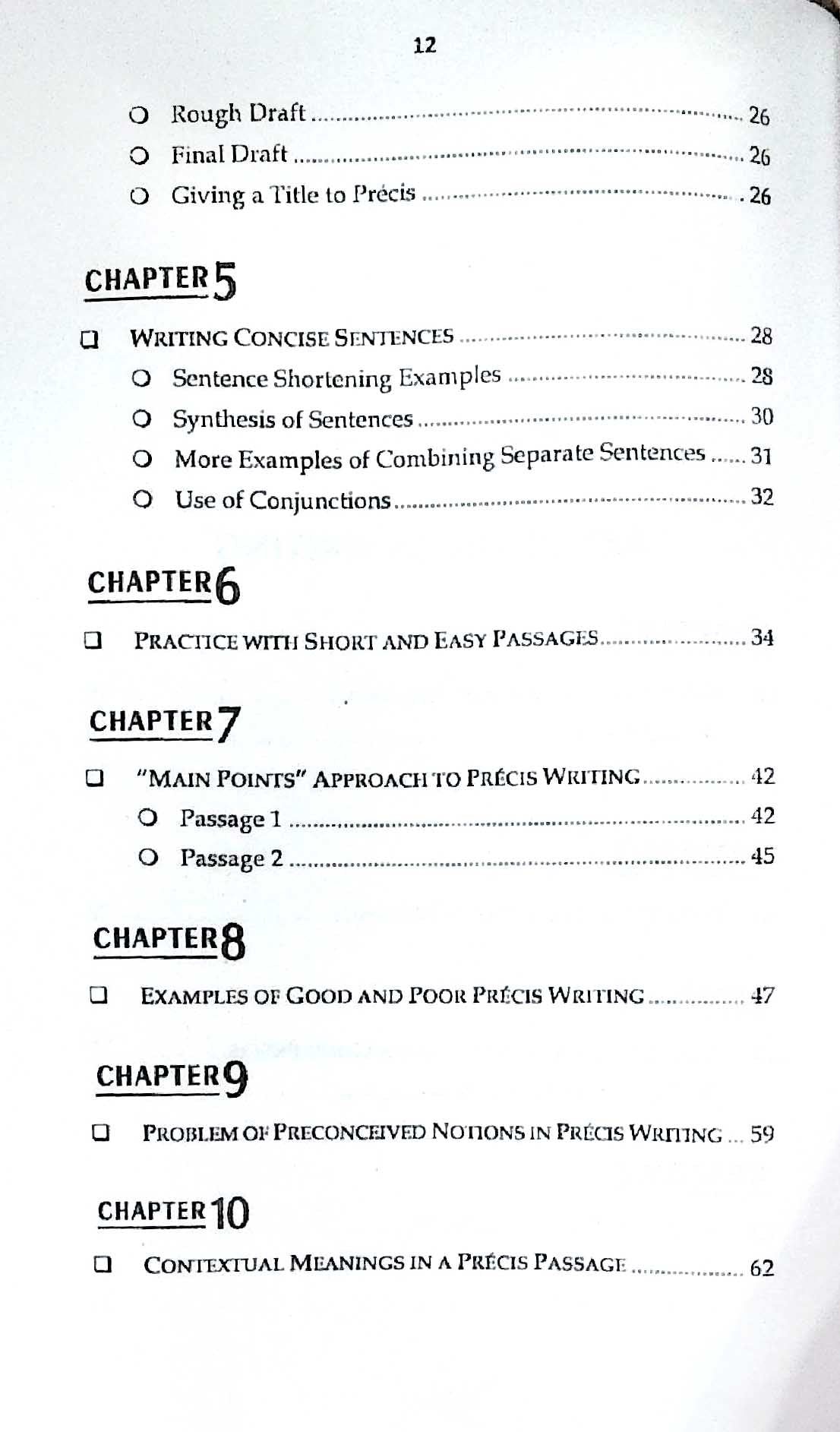 Mastering The Art Of Precis Writing Comprehension Book For CSS By Prof. Sabahat Hussain