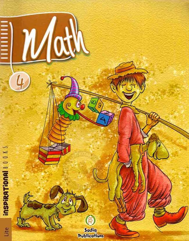 Math Inspirational Book For Class 4 By Sadiq Publications Multan Kitab Ghar