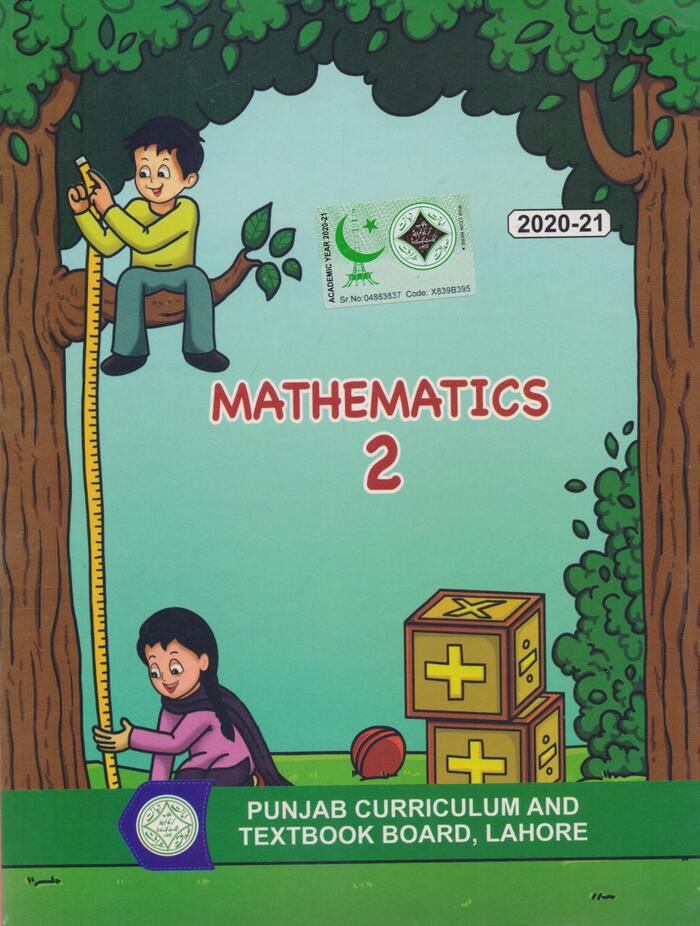 Mathematics Book For Class 2 (2021-2022)