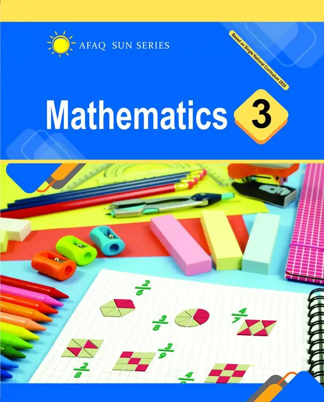 Mathematics Book For Class 3 By Afaq Sun Series