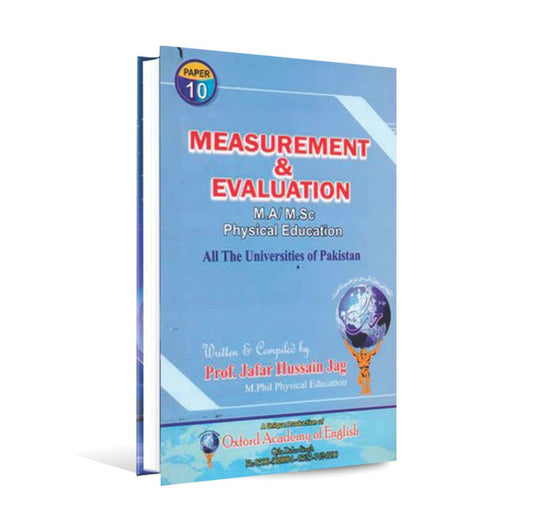 Measurement & Evaluation in Physical Education – Guide for FA, B.Ed & M.P.Ed - MKG