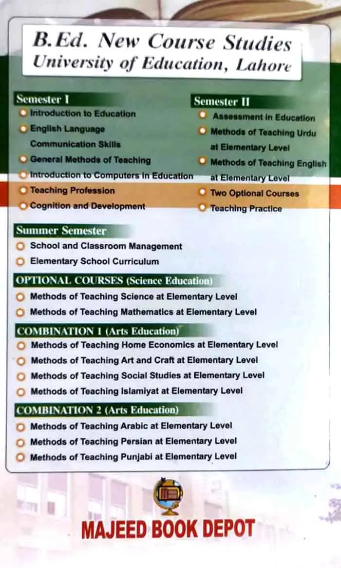 Methods of Teaching Science for B.Ed. Students By Pervaiz Iqbal Multan Kitab Ghar