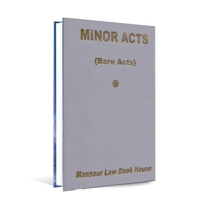 Minor Acts Bare Acts Book by Mansoor Law Book House Multan Kitab Ghar