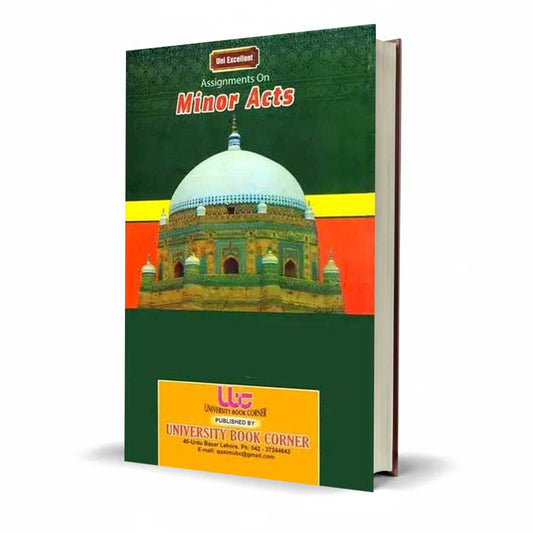 Minor Acts for LLB Part 3 Past Papers 6 by Khurram Amir