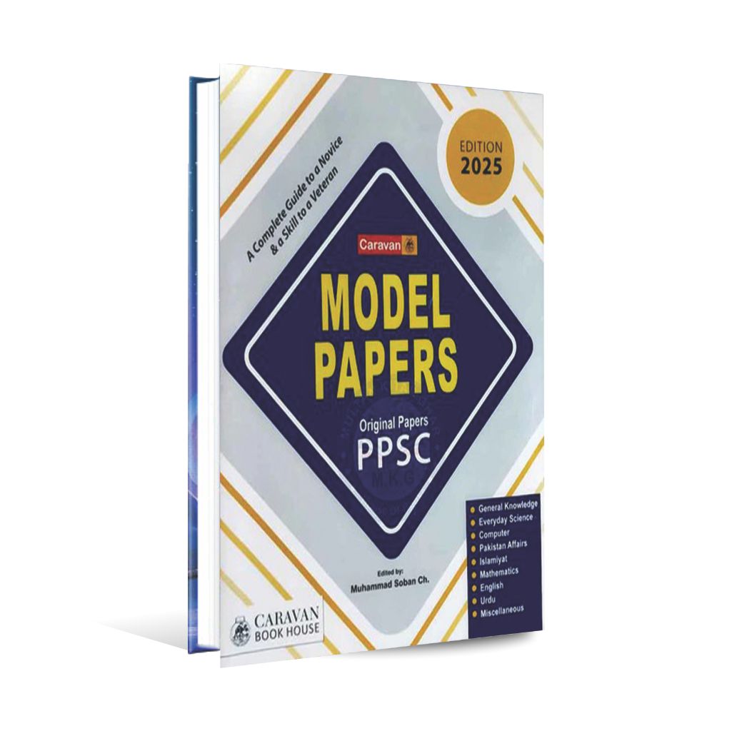 Caravan Model Papers with Original Papers of PPSC Edition 2025 -MKG