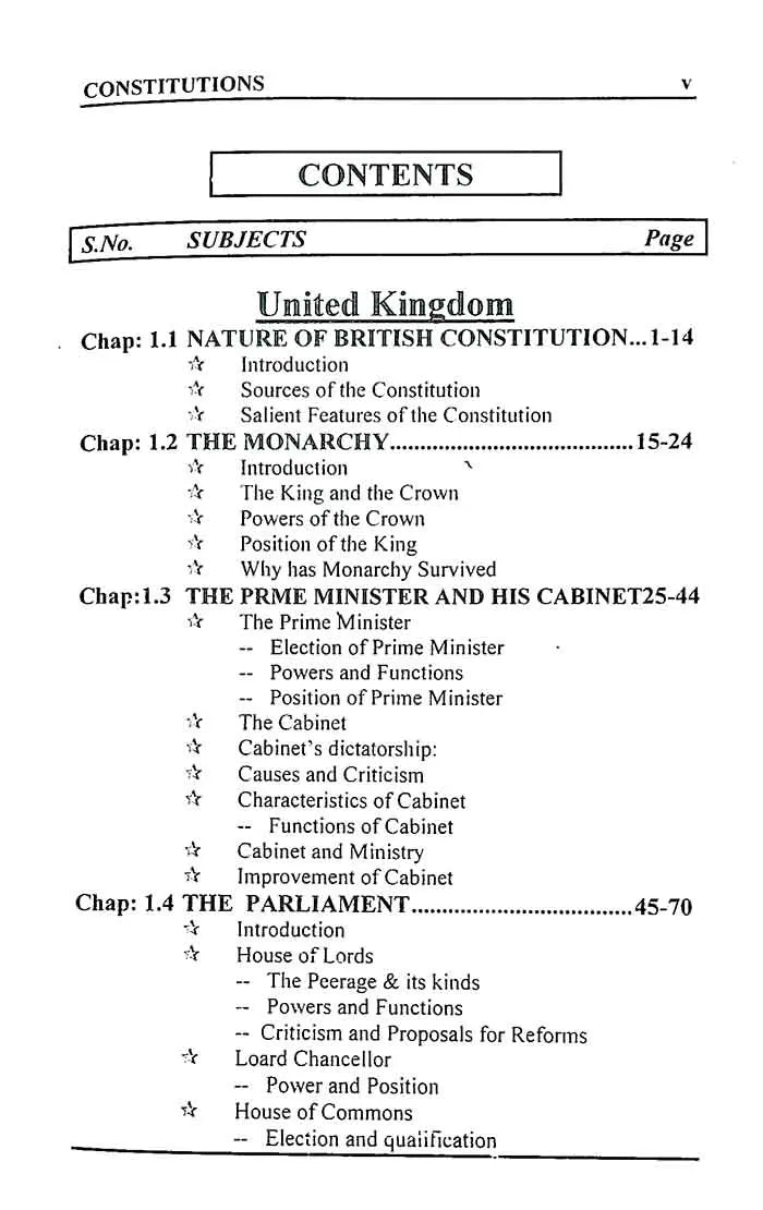 Modern Constitutions: UK, US, Switzerland & Pakistan | BA Level Book by Dr. Sultan Khan Famous Books