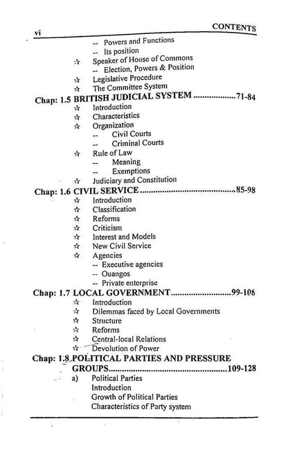 Modern Constitutions UK, US, Switzerland & Pakistan  BA Level Book by Dr. Sultan Khan 