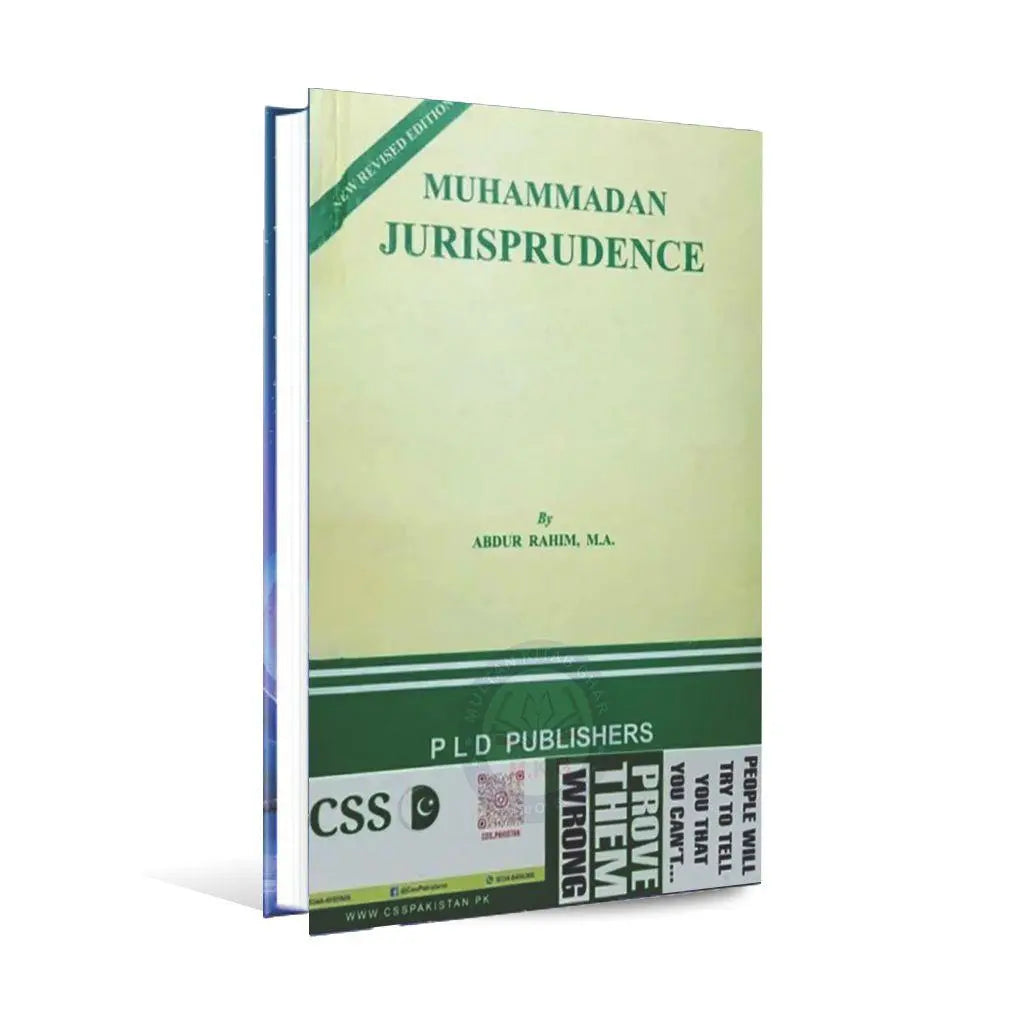 Muhammadan Jurisprudence Book by Abdur Rahim