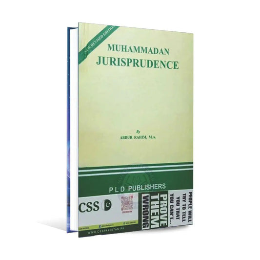 Muhammadan Jurisprudence Book by Abdur Rahim
