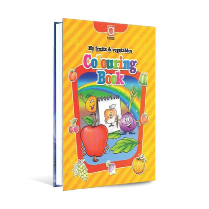 My Fruits Vegetables Colouring Book By Albakio Multan Kitab Ghar