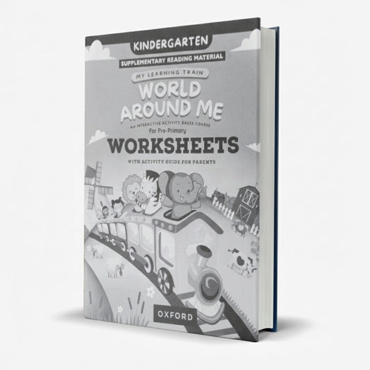 My Learning Train World Around Me Kindergarten Worksheets Booklet by Sonia Relia MKG