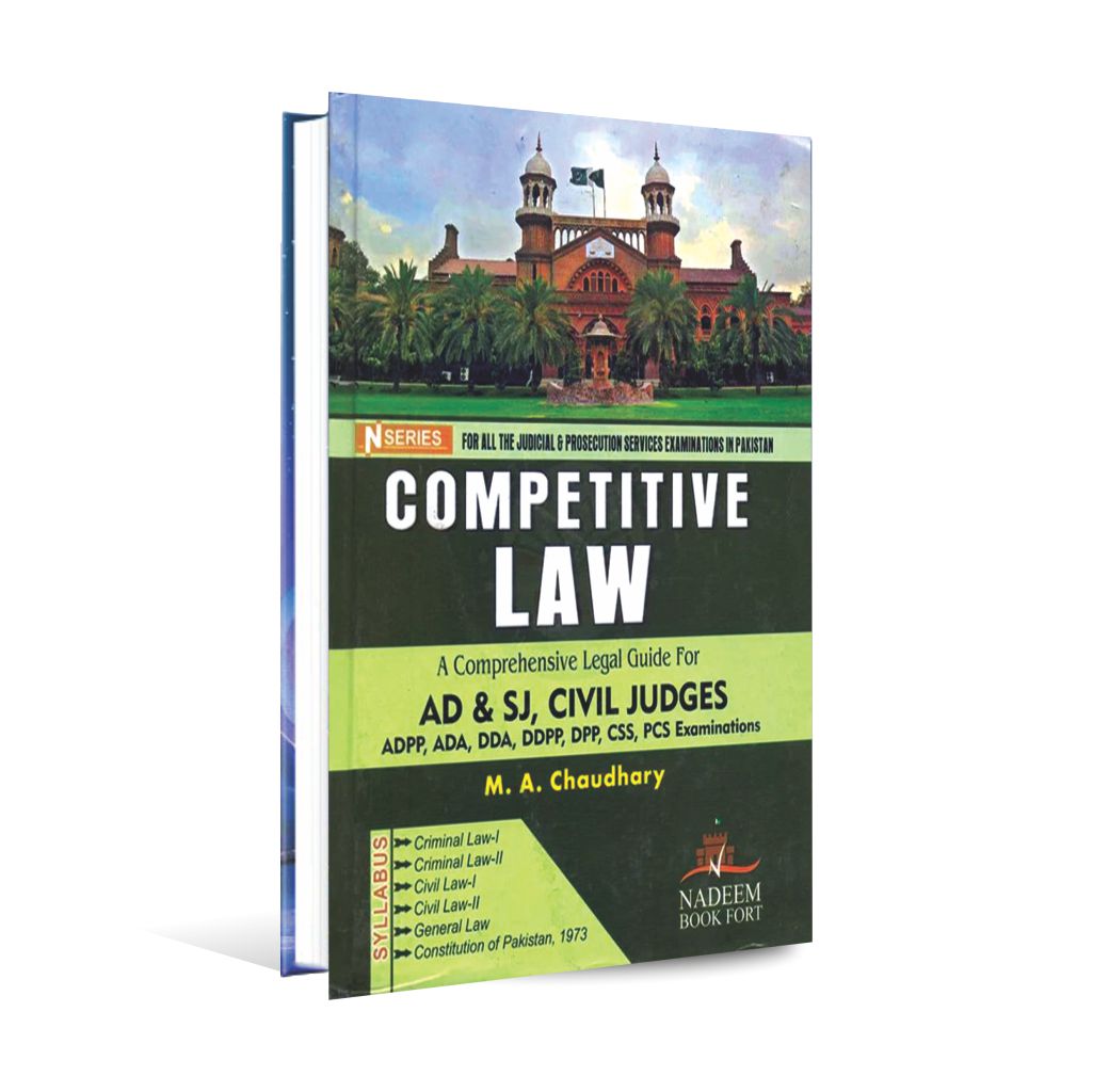 N Series Competitive Law Book For AD By M. A. Chaudhary Multan Kitab Ghar