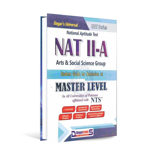 NAT 11-A Book For Arts And Social Science Group By Dogar Multan Kitab Ghar