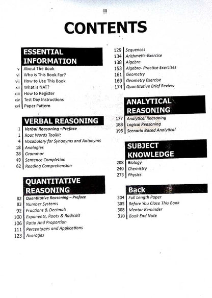 NAT-1M Pre Medical Science Group Guide Book By Dogar Brother 0