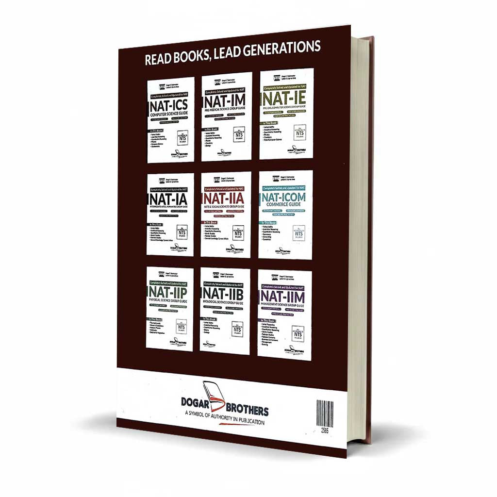 NAT-1M Pre Medical Science Group Guide Book By Dogar Brother 1