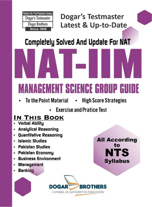NAT-IIM Management Science Group Guide by Dogar Brothers