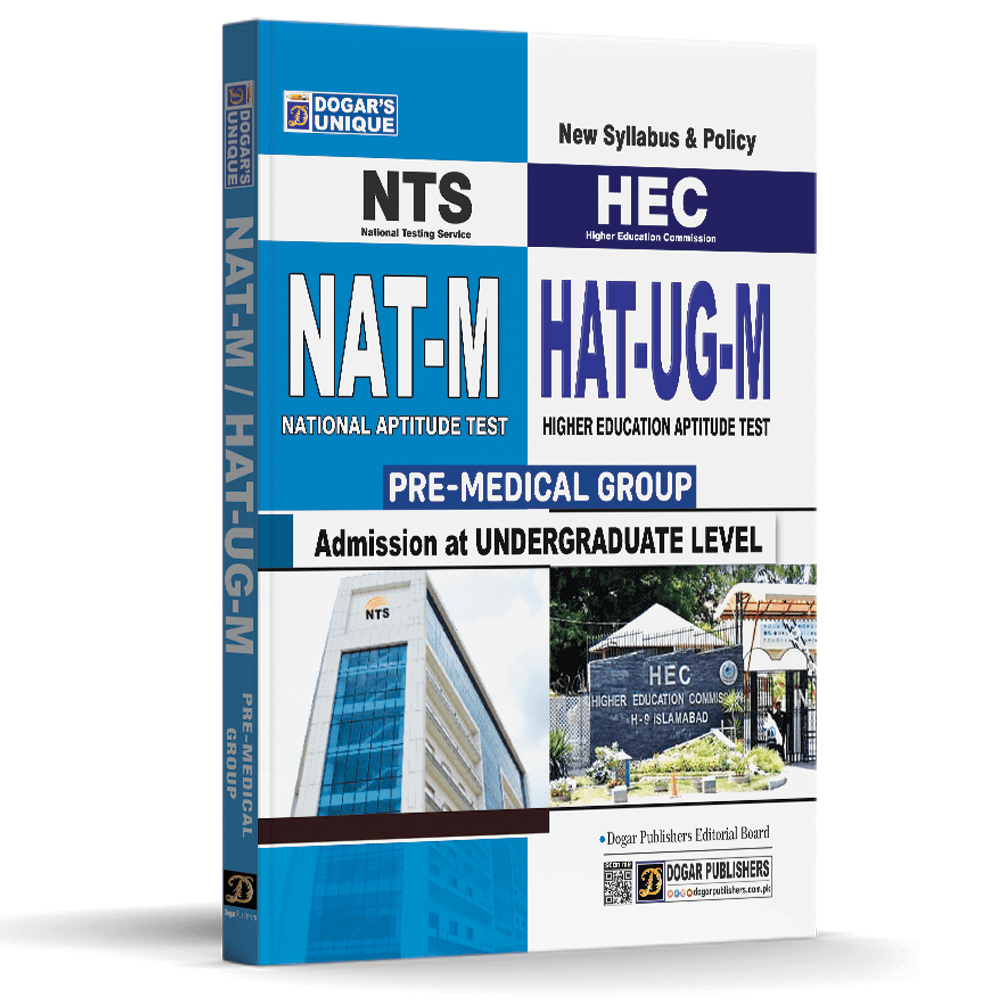 NAT-M HAT-UG-M Pre-Medical Guide – Dogar Publishers Latest Edition