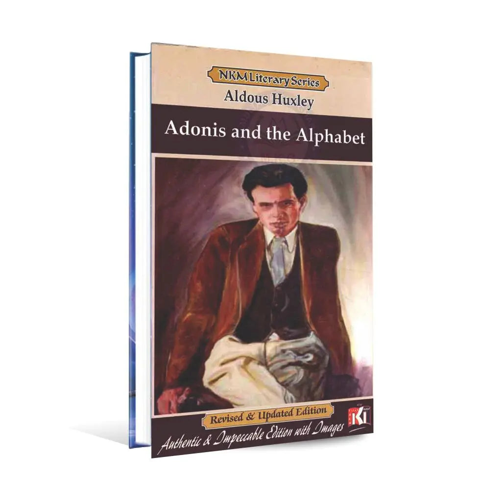 NKM Adonis and the Alphabet Book by Aldous Huxley Multan Kitab Ghar