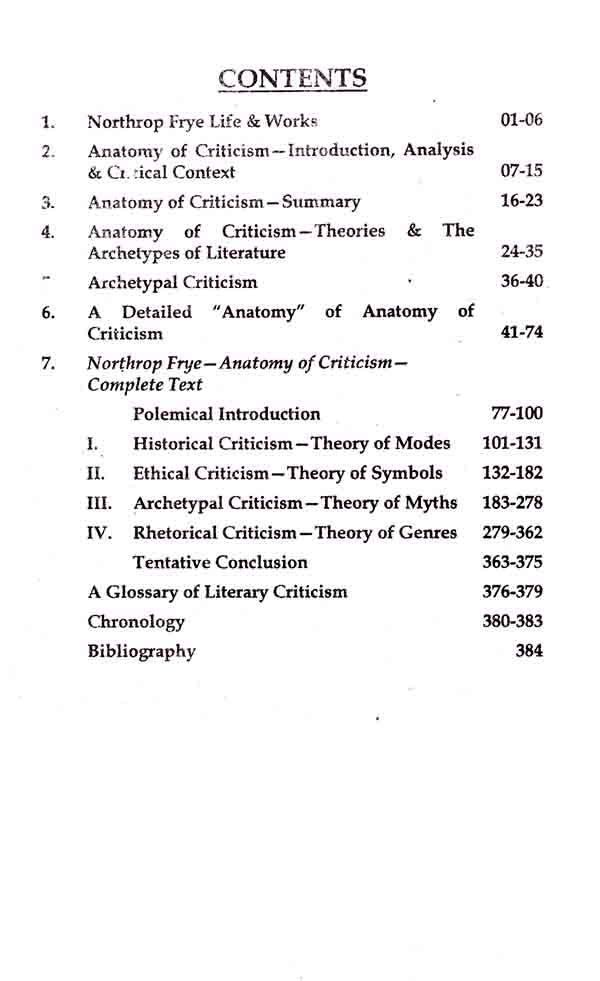 NKM Excellent Series Anatomy of Criticism Book by Northrop Fyre Multan Kitab Ghar