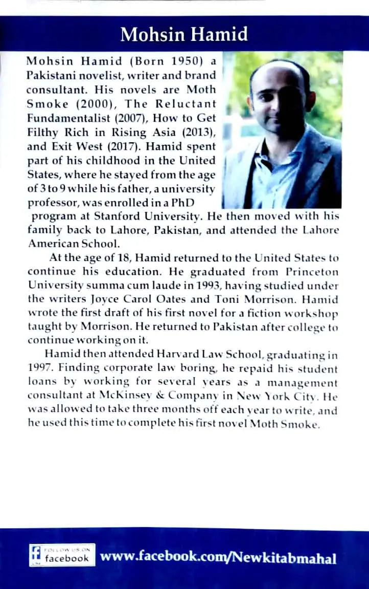 NKM The Reluctant Fundamentalist Book for M.A English By Mohsin Hamid Mohsin Hamid