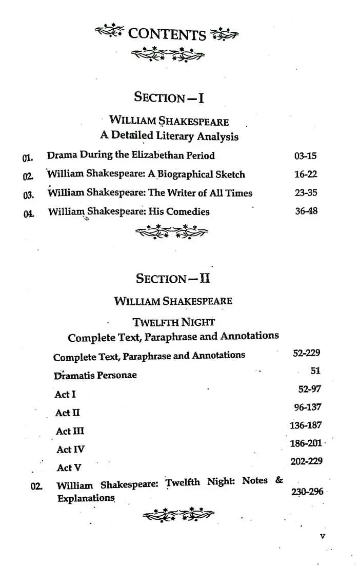 NKM Twelfth Night Book By William Shakespeare Multan Kitab Ghar