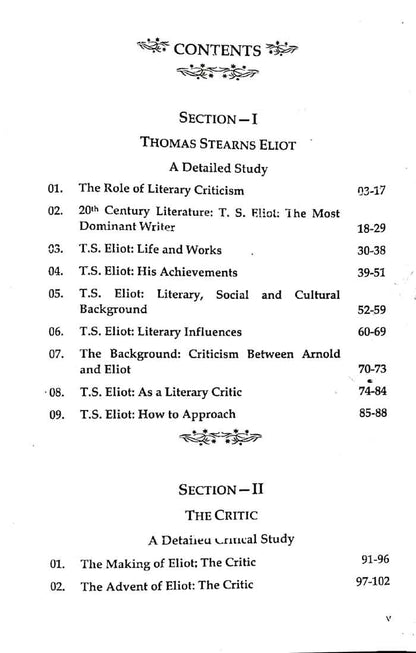 NKM Series The Critic Book for M.A English By Thomas Stearns Eliot Multan Kitab Ghar