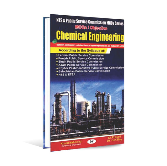 NTS Chemical Engineering Past Papers Book with MCQS By Khalid Mahmood