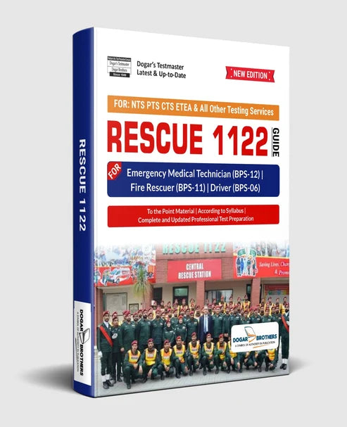 NTS Rescue 1122 EMT ( Emergency Medical Technician ) for NTS,PTS,CTS,ETEA